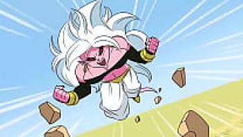 yamcha against Android-21 in 1080p