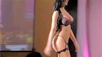 The Davalos Twins, the most incredible fashion show ever, and the beauty perfection slow motion! Lingerie made of Besame 1080P