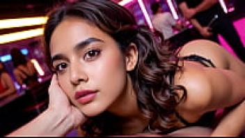 Sultry Latina Babes: Threesome Passion and POV Blowjobs in a Nightclub (with an ASMR sound of pussy masturbation) Hentai Uncensored