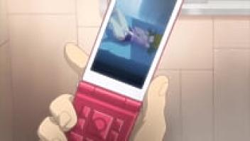 In the restroom, a hentai pervert adores a stunning blonde.