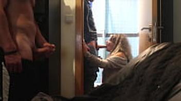 I just watched as my wife cheated on me in the bathroom. -AMATEUR CUCKOLD