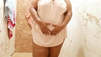 sexy Indian girl with huge breasts