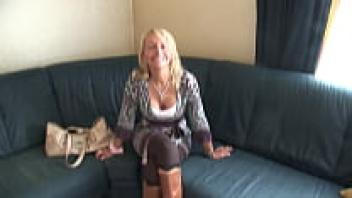 Milf gives you a blowjob and masturbates in an attempt to get you horny.