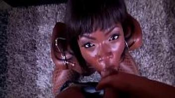 Cum on her face and oral sex at the conclusion