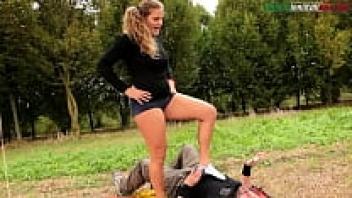Part 1 of The Voyeur Episode 1: Trampling Outside