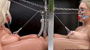Punishment for Blonde Thieves: 3D BDSM Bondage Fetish