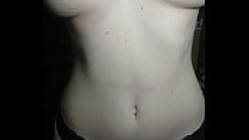 For YOU, my girlfriend, who is naturally beautiful, plays with her flawless tits!