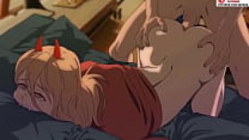 Power and Denji (Chainsaw Man Hentai) having sex