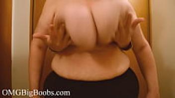 Massive amateur tits rubbed