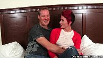 Your cum is warmly accepted by a mature milf.