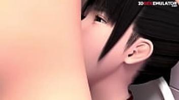 Japanese teenager deeply in love | 3D Hentai