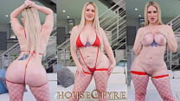 Once more, Ultimate PAWG Jenna Starr is seen with greasy butts.