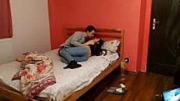 A young couple's deep and passionate lovemaking