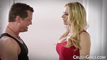 Briana Banks, a curvaceous blonde, is abused and adored