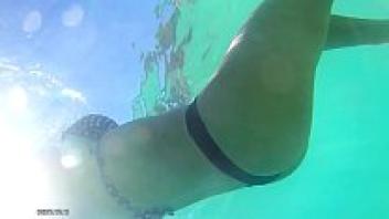 I get really horny when I swim on the beach, #DirtyCat