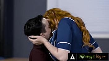 Lauren Phillips, a pervert MILF teacher, takes the cock of an 18-year-old student and then the BBC of a gym teacher.