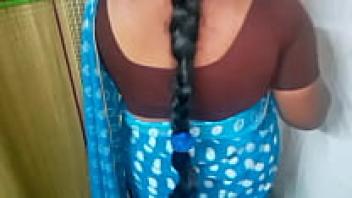 Hiring an Indian aunt with lovely boobs