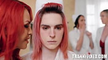 The last physical exam Jean Hollywood, TS Foxxy, Dee Williams, and Khloe Kay