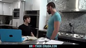 Cute Boy Is Loved by Buff Stepbro Rims