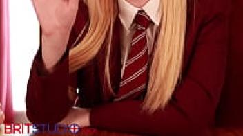 Upskirt of British Students J.O.I.