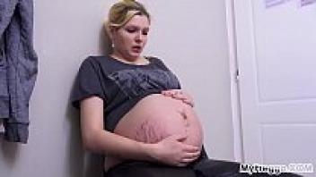 At 38 weeks pregnant, I was hit with contractions!
