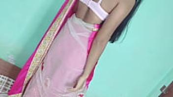 For a long time, Sharee Wali Indian Village Bhabhi had her pussy licked.
