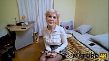 MATURE4K. There is nothing against rapid sex for a sweet, older woman with coloured hair.