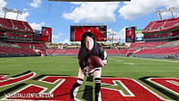 Alexandria Wu's Hot Halftime Performance at the Super Bowl