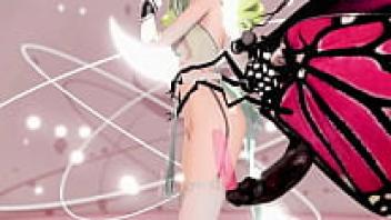 Undressed Creampie Mmd 3D Blonde Hair (CLIP) Miku Insect Hentai Dance