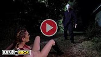 Kara Lee Meets a Terrifying Villain in the Woods in BANGBROS