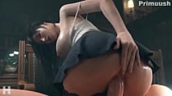 Moans of a Hentai 3D police officer