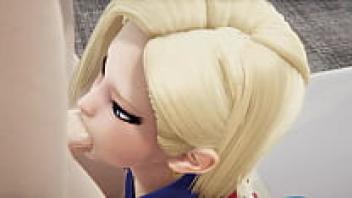 She will be continuously sucking in this uncensored 3D hentai porn spoof. Dragon Ball