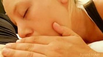 Sucking Big Uncut Cock's Cum