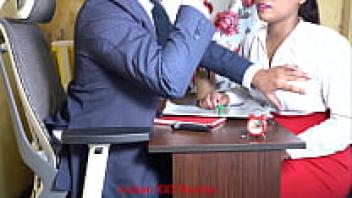 XXX Hindi-language Indian Boss office love