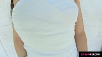 CRAZY HOT Mira Cuckhold appreciates a sloppy cream pie.