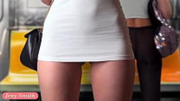 Upskirt Flashing in Subway: Jeny Smith's virtual reality