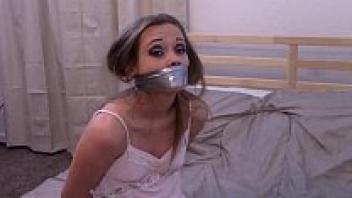 Keegan Kade was tape-bound and gagged.