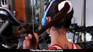 Babety Teen (Joseline Kelly) adored The RealWorkout at the gym.