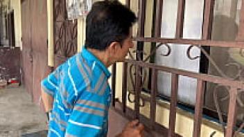 The busty neighbour and big ass get jammed! Additionally, the elderly pervert assists her and exploits her—REAL HOMEMADE