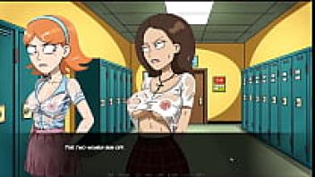 Episode 7 of Portal Porn Demoniums [Parody Hentai Game] EVIL MORTY dislikes wet t-shirt material!