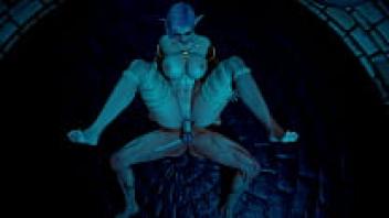 Uncensored Hentai Animation: 3D Elf Adores Big Dick [Episode 2]