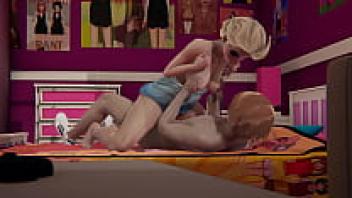 Elza in Frozen Hentai: 3D animation sex