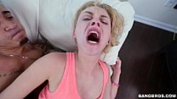 Split Open for Petite Blonde