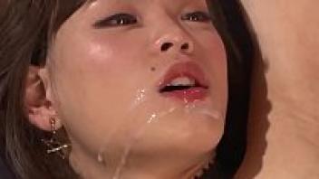 Amazing Japanese girl who eats sperm