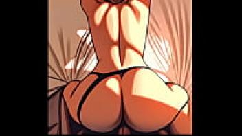 A man's passion for a seductive woman Hentai AI anime