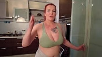 Asshole, why did you take &'s Viagra? StepMom assists StepSon in cum