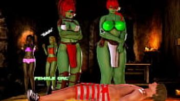 Orc, a mistress, has shown up in Breeding Island Episode 23.