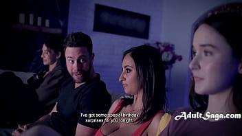 All of his female friends, including Seth Gamble, Hazel Moore, Liz Jordan, Hailey Rose, and Nick Strokes, are adored by his crappy stepfather.