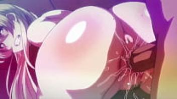 Hentai blonde girlfriend cheats on her boyfriend with an older man