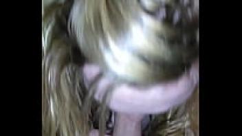 A Blonde Amateur Sucks My Cock